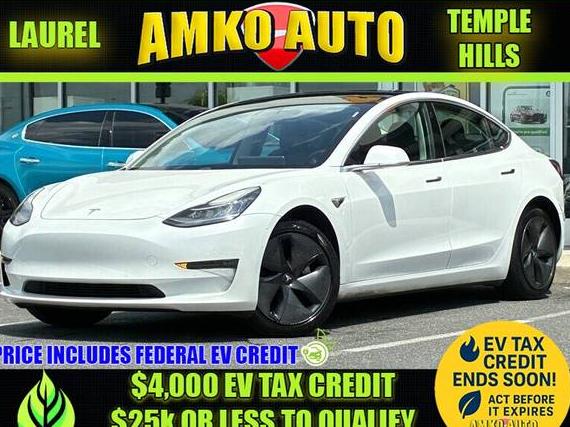 TESLA MODEL 3 2018 5YJ3E1EA3JF019649 image